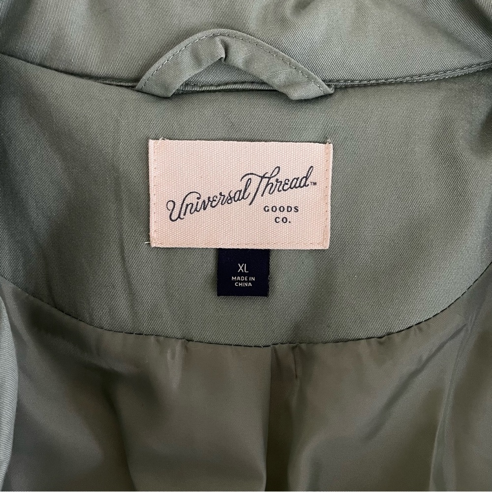 Universal Thread Quilted Utility Jacket in Light Green - Picture 4 of 4